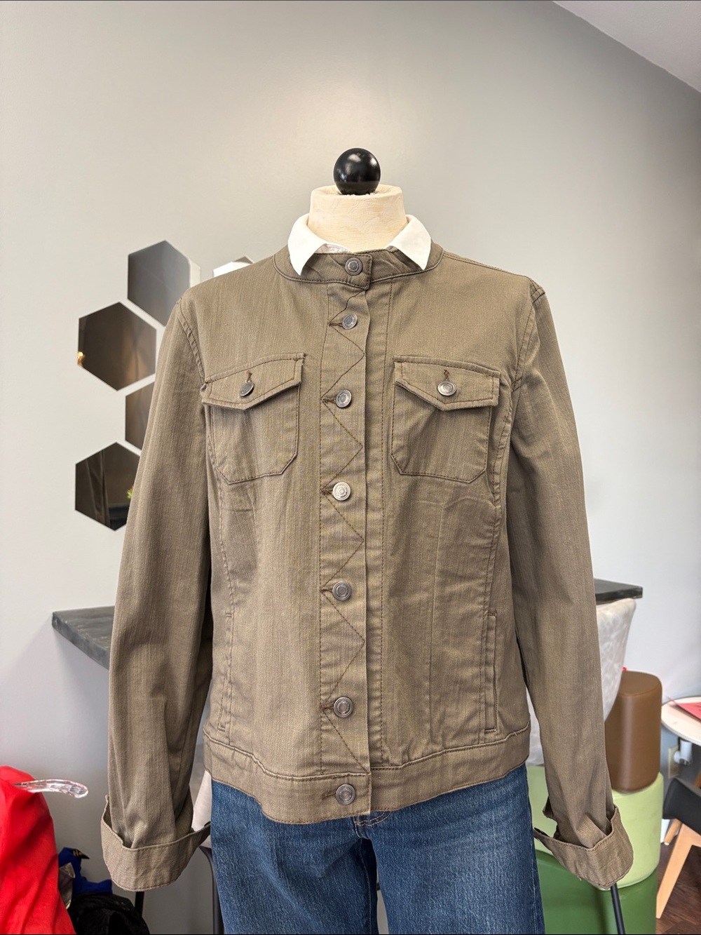 Bandolino Olive Green Jacket
